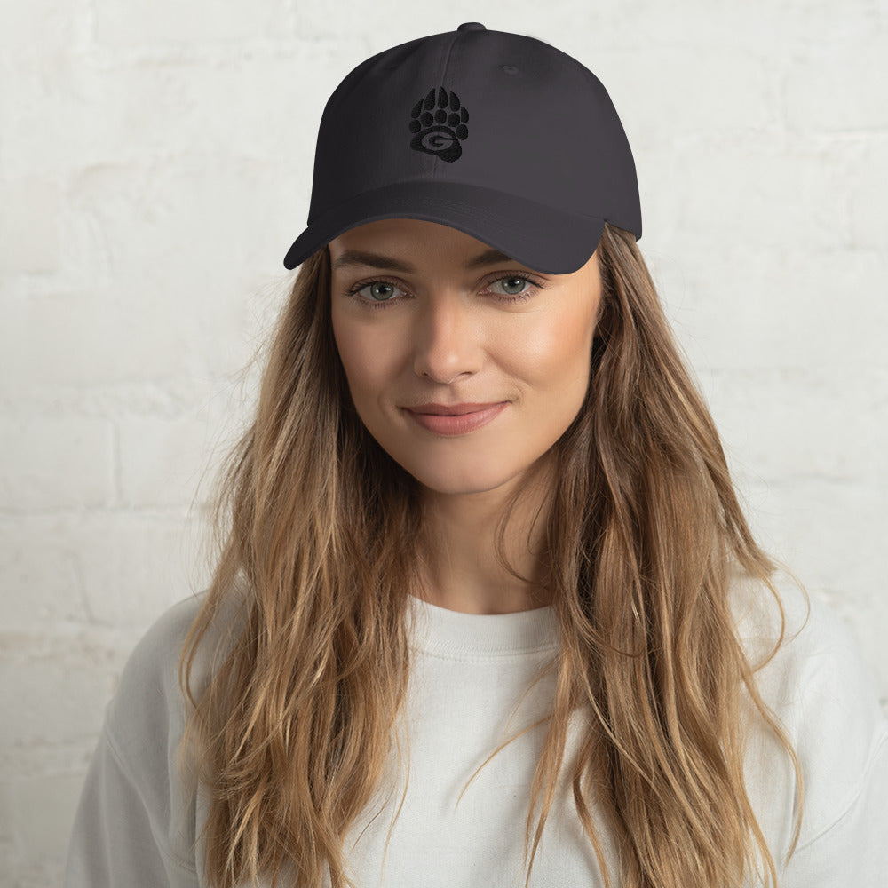 GRIZZLIES BLACKOUT DAD HAT