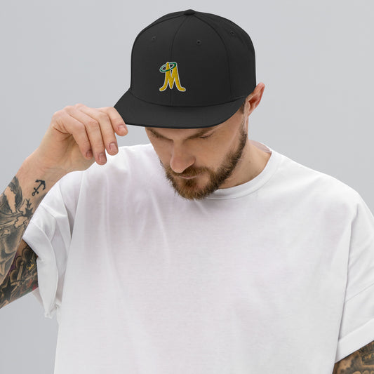 MINERS EMBROIDERED SNAPBACK HAT