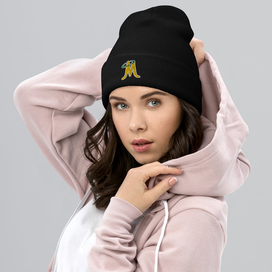 MINERS EMBROIDERED CUFFED BEANIE