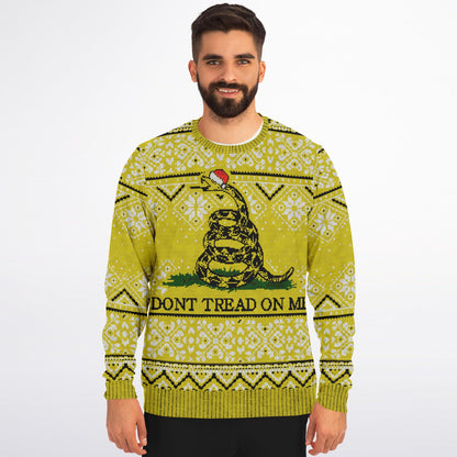 "Dont tread on me" Christmas Sweatshirt