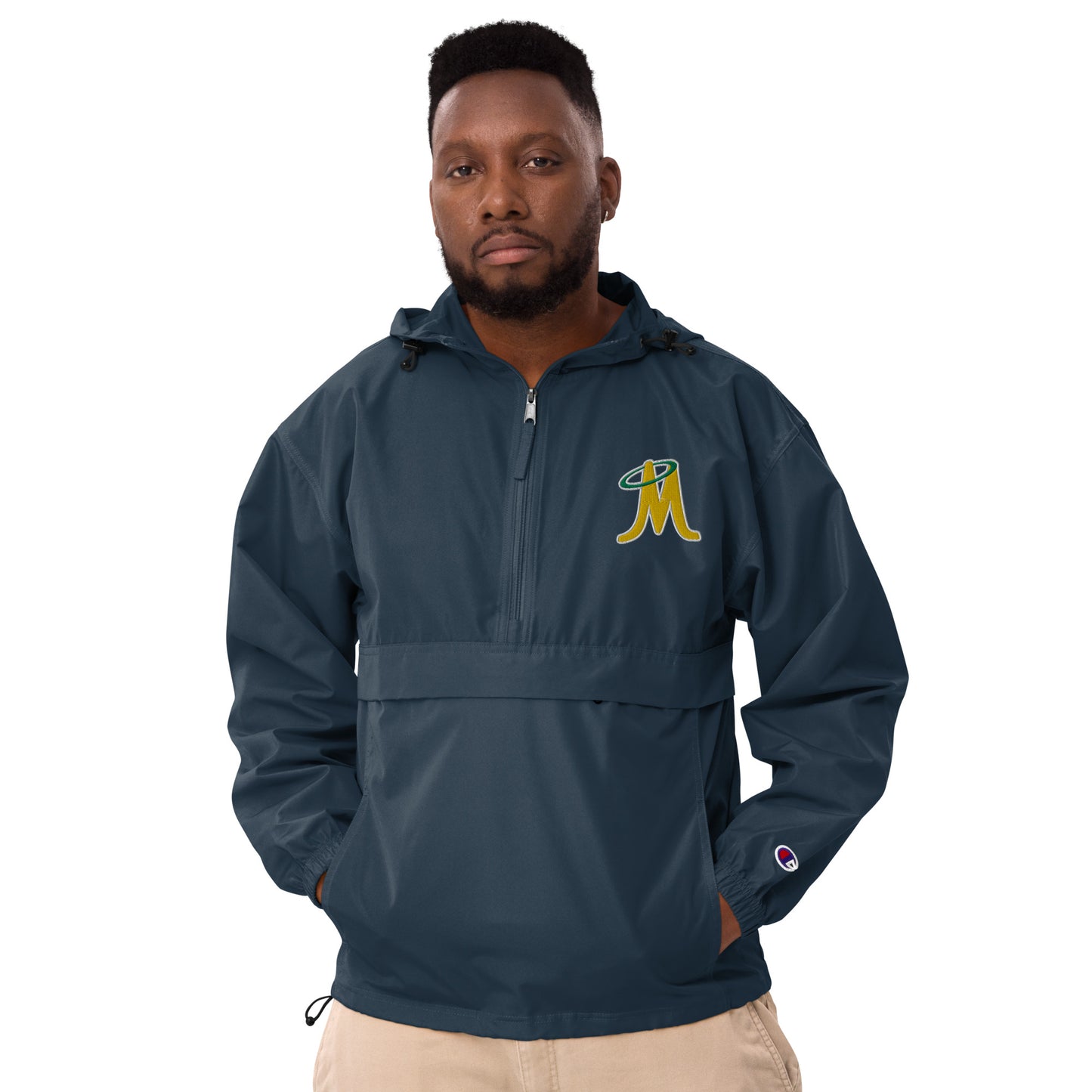 MINERS EMBROIDERED CHAMPION WINDBREAKER JACKET