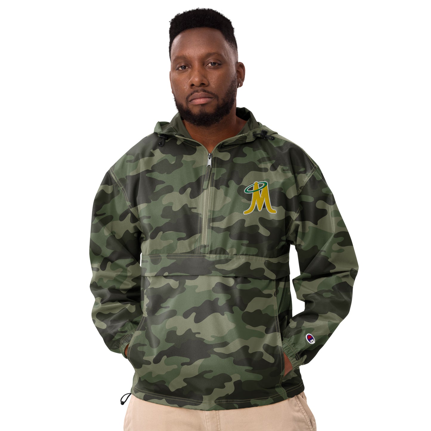 MINERS EMBROIDERED CHAMPION WINDBREAKER JACKET