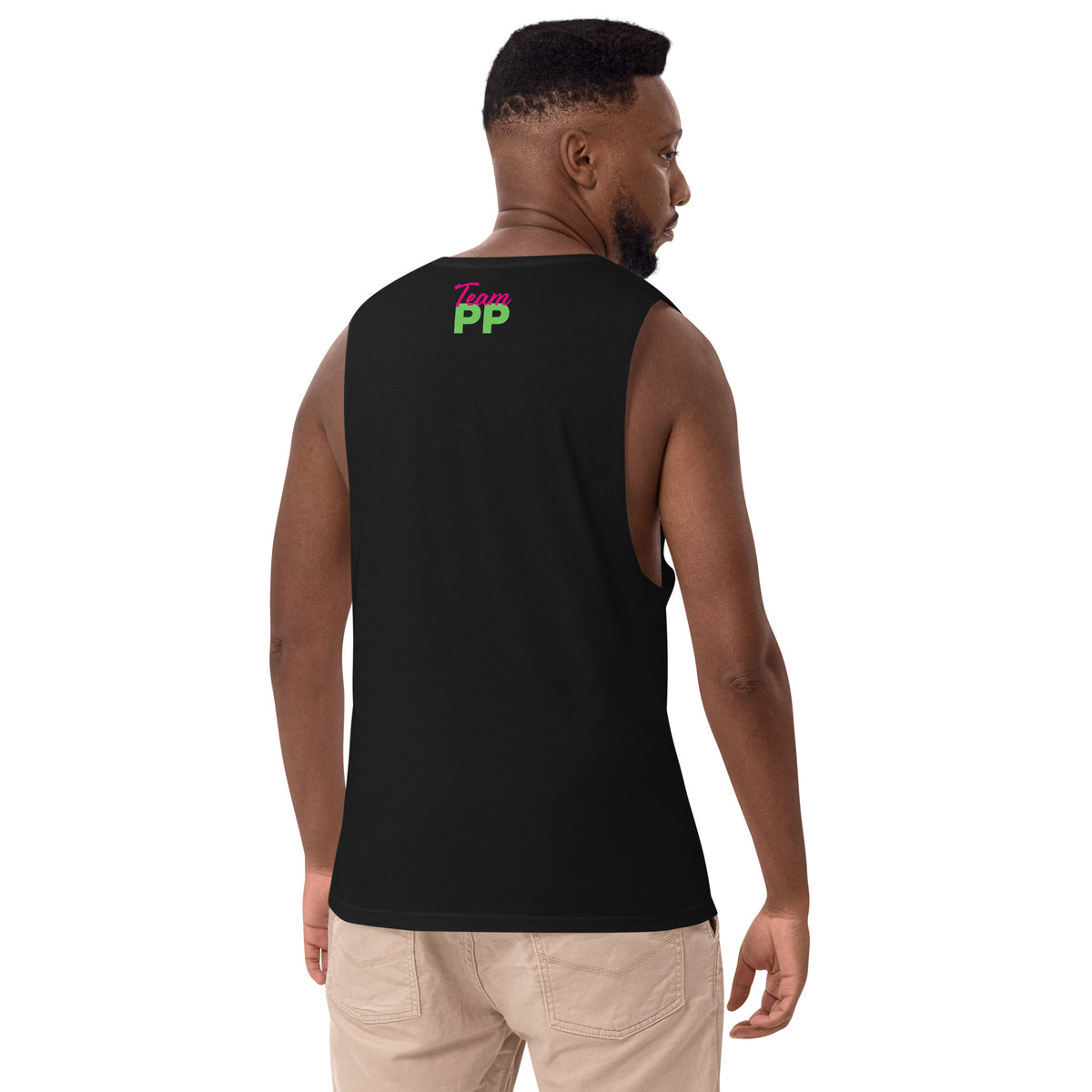 Team PP Coke is a Joke Men’s Drop Arm Tank Top