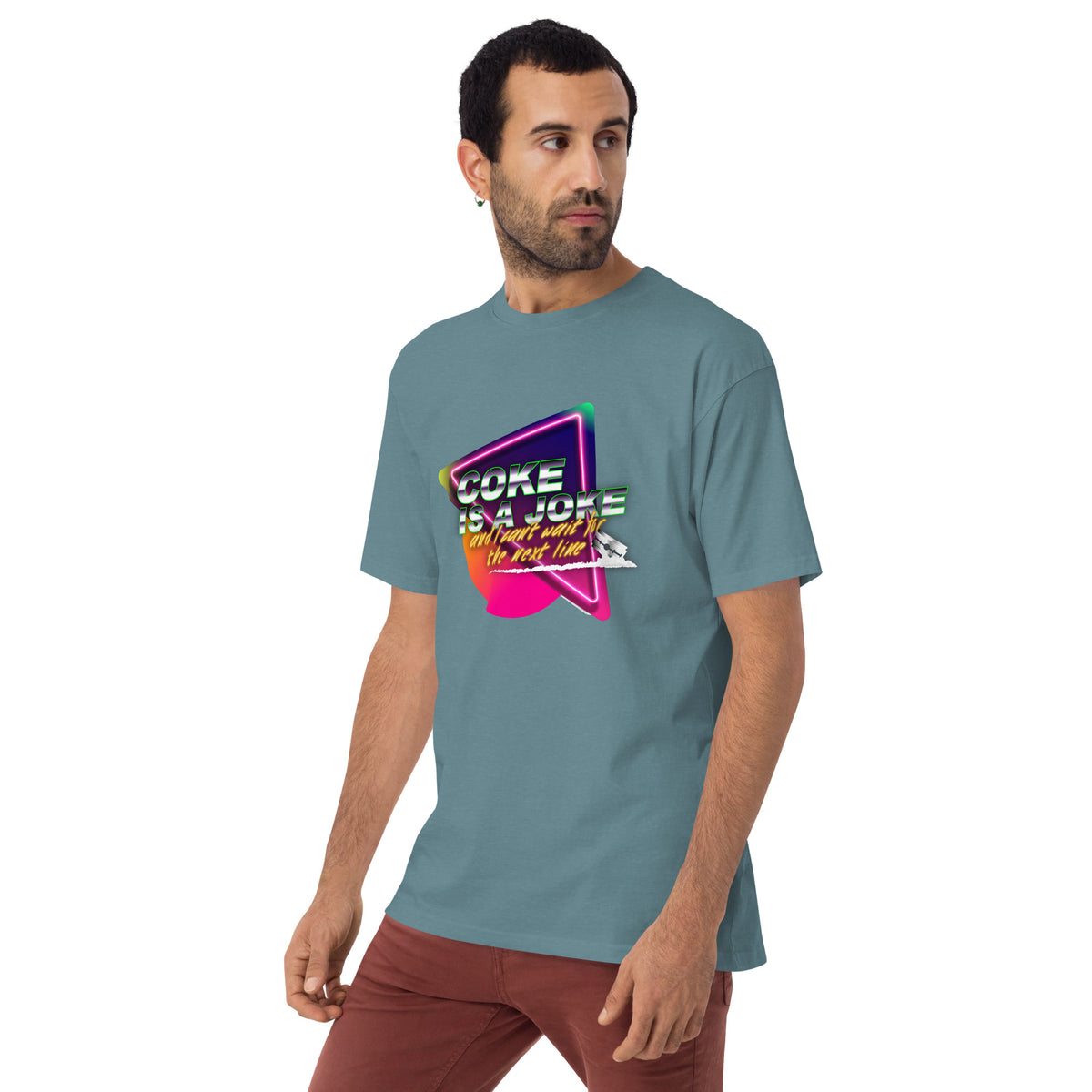 Team PP Coke is a Joke Men’s Premium Heavyweight Tee