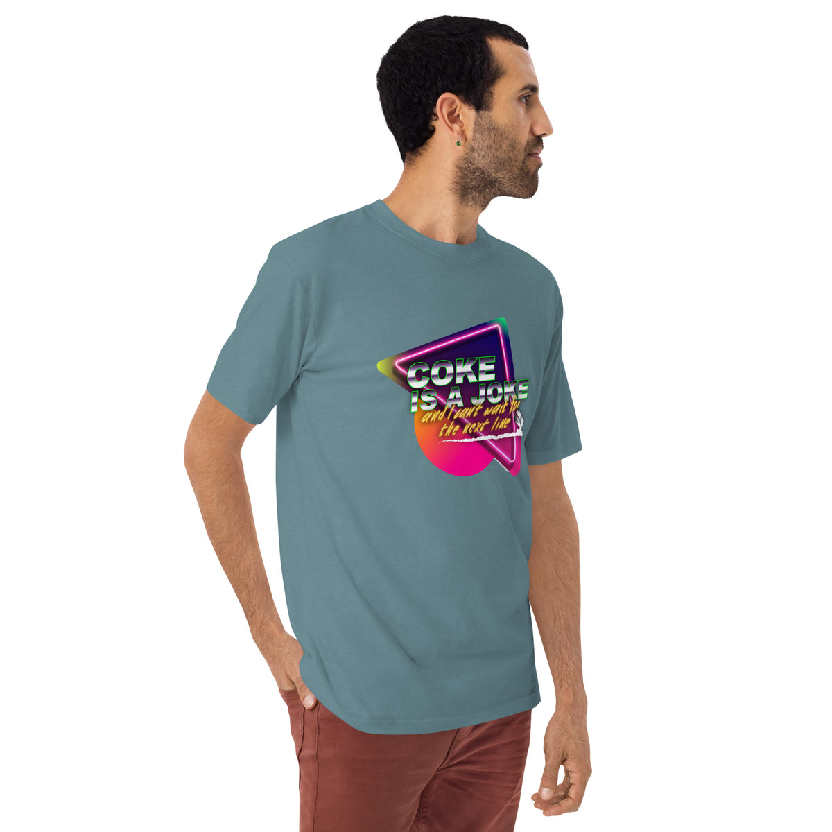 Team PP Coke is a Joke Men’s Premium Heavyweight Tee