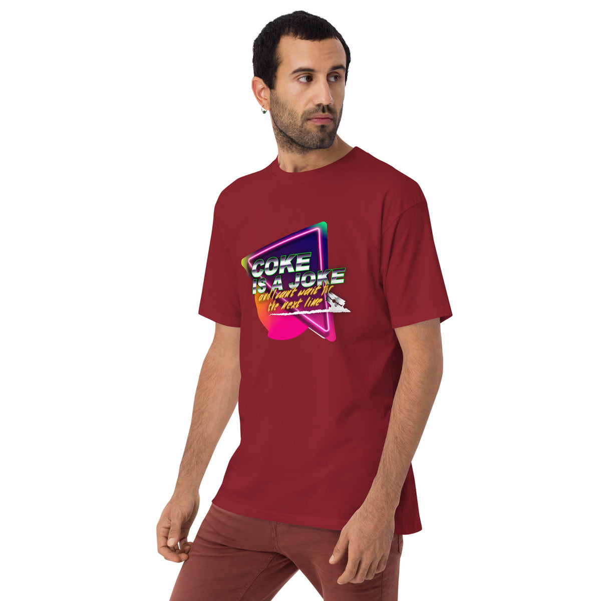 Team PP Coke is a Joke Men’s Premium Heavyweight Tee