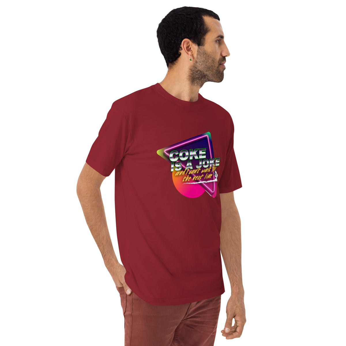 Team PP Coke is a Joke Men’s Premium Heavyweight Tee