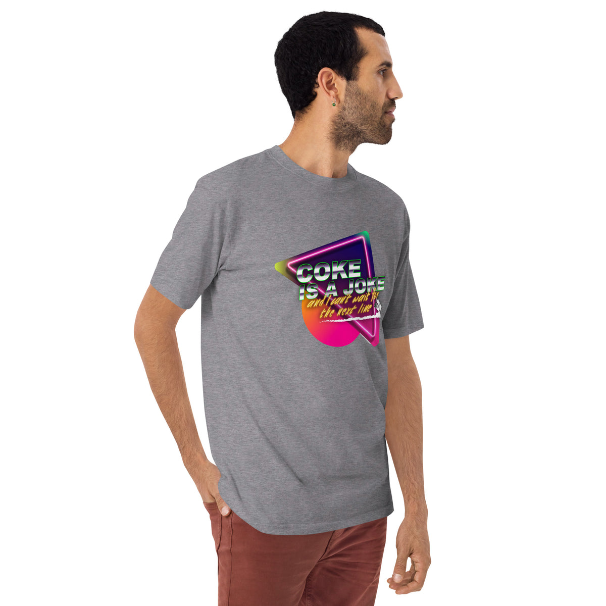 Team PP Coke is a Joke Men’s Premium Heavyweight Tee