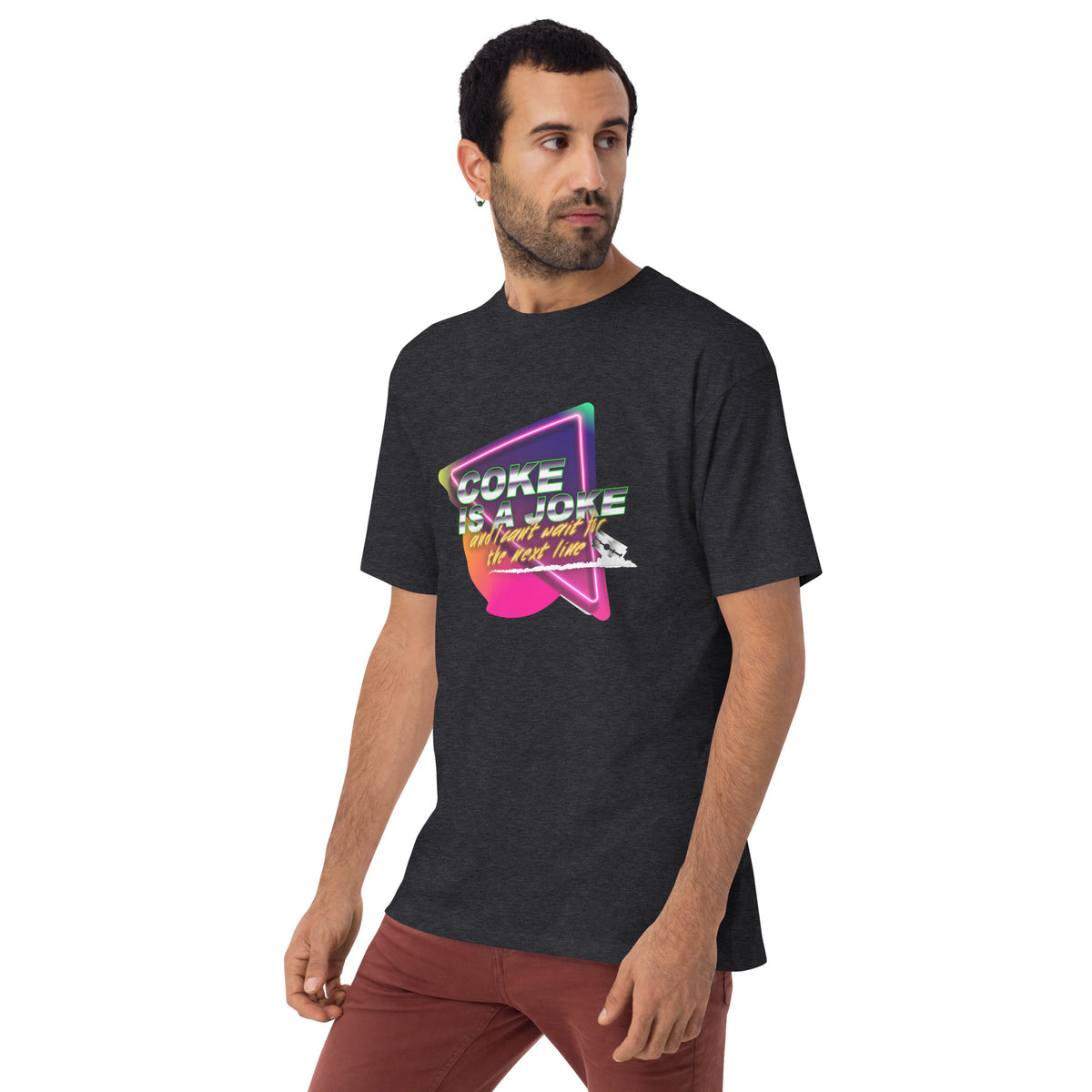Team PP Coke is a Joke Men’s Premium Heavyweight Tee