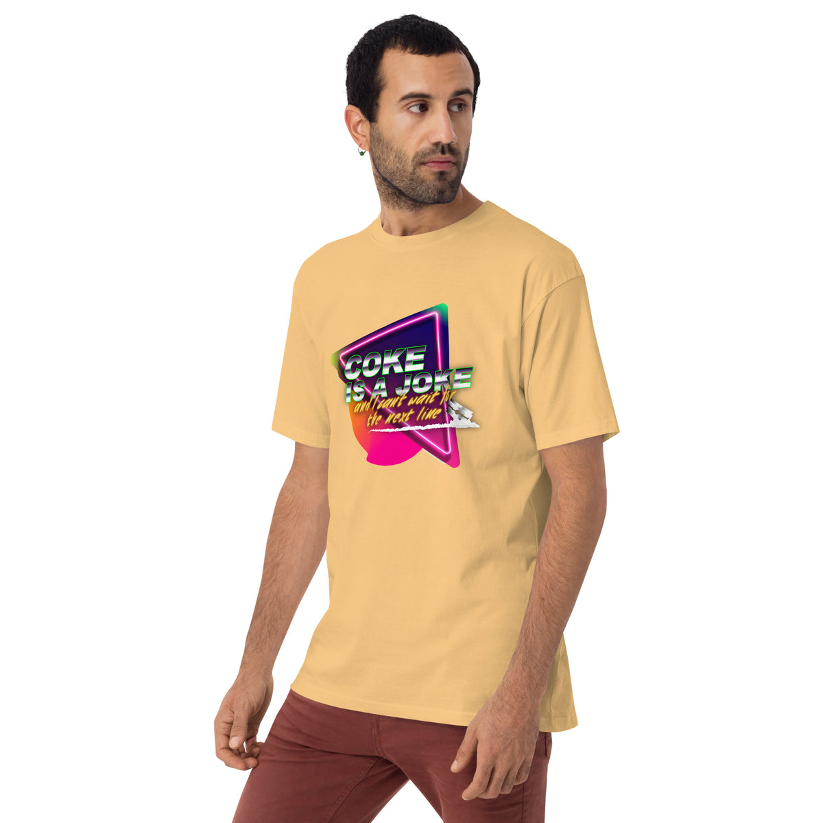 Team PP Coke is a Joke Men’s Premium Heavyweight Tee