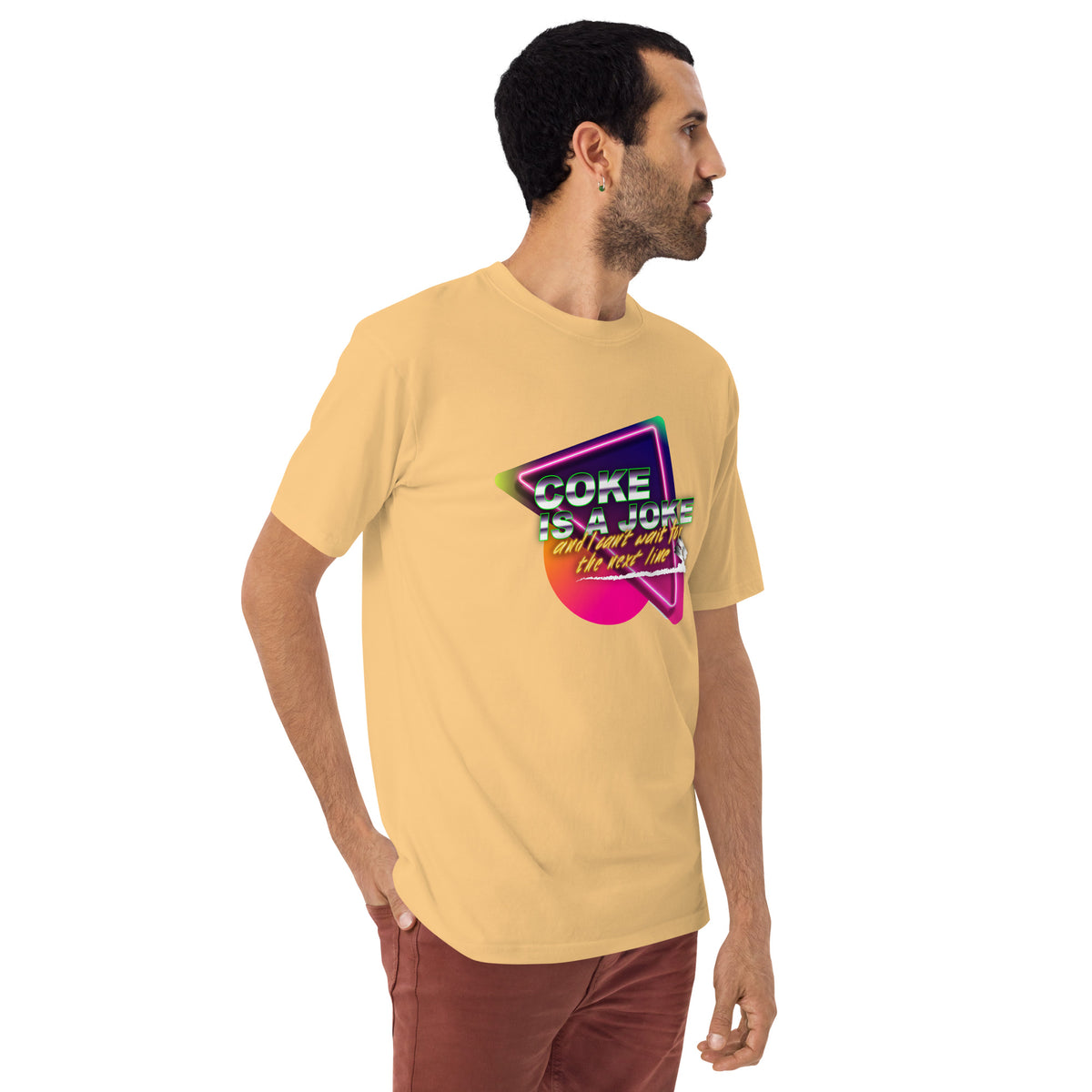 Team PP Coke is a Joke Men’s Premium Heavyweight Tee