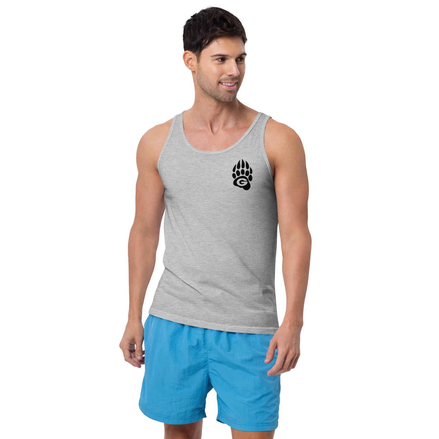 GRIZZLIES BLACKOUT UNISEX TANK TOP