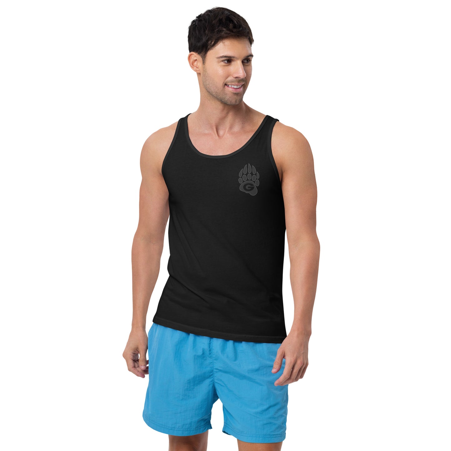 GRIZZLIES BLACKOUT UNISEX TANK TOP