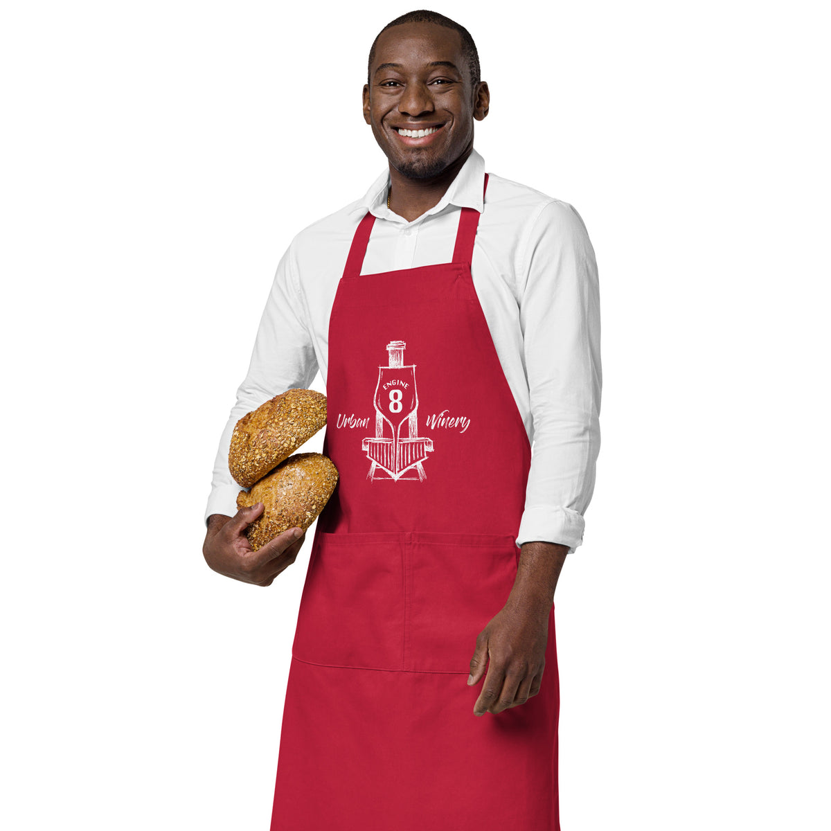 ENGINE 8 ORGANIC COTTON APRON