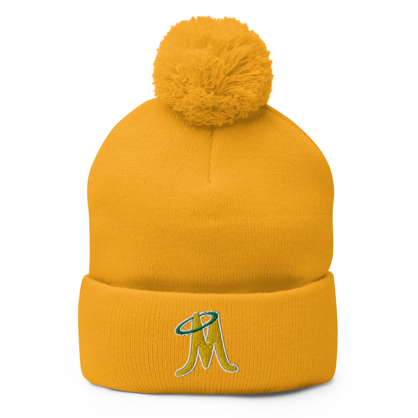 MINERS EMBROIDERED POM POM BEANIE