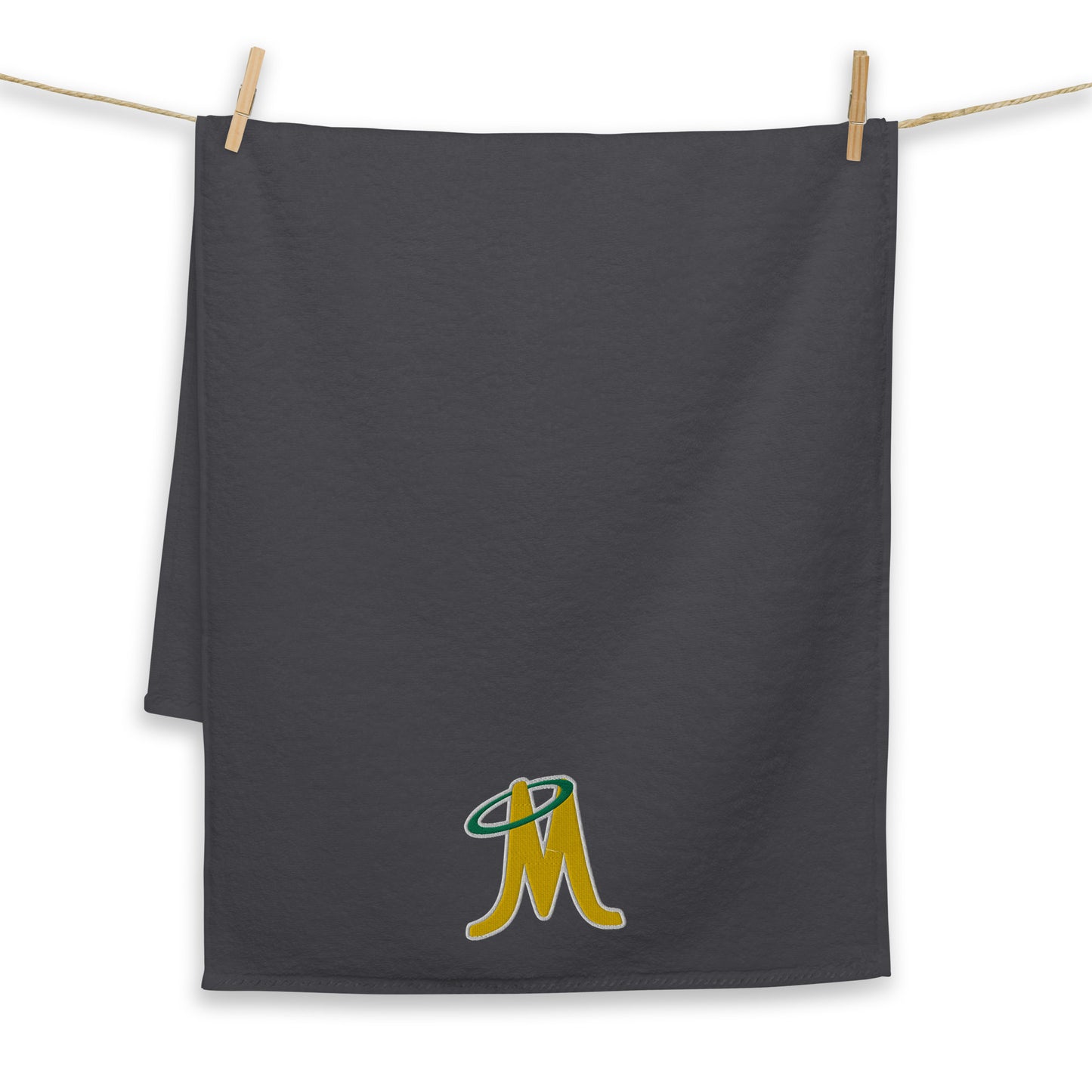 MINERS EMBROIDERED TURKISH GAME TOWEL