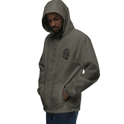 GRIZZLIES BLACKOUT UNISEX ZIP-UP WINDBREAKER