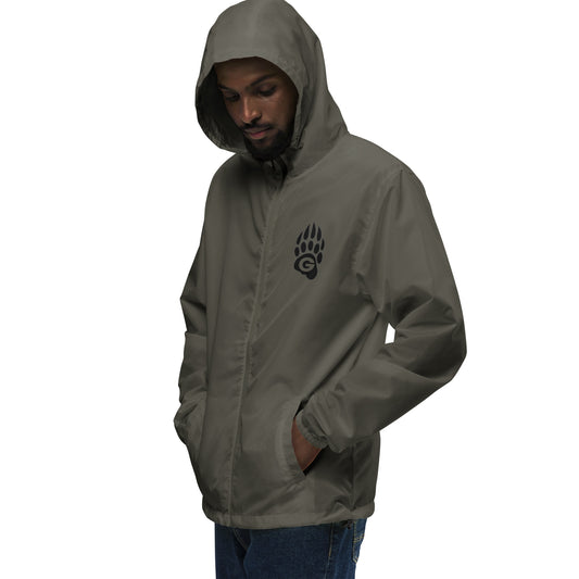 GRIZZLIES BLACKOUT UNISEX ZIP-UP WINDBREAKER