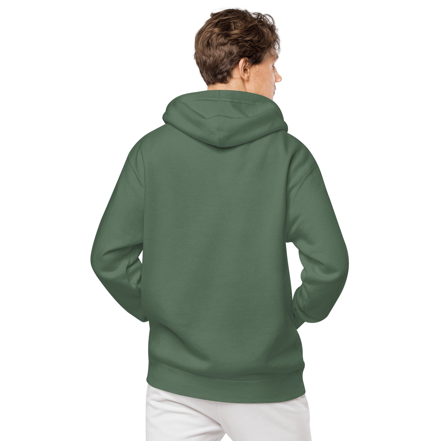 MINERS EMBROIDERED UNISEX PIGMENT DYED HOODIE