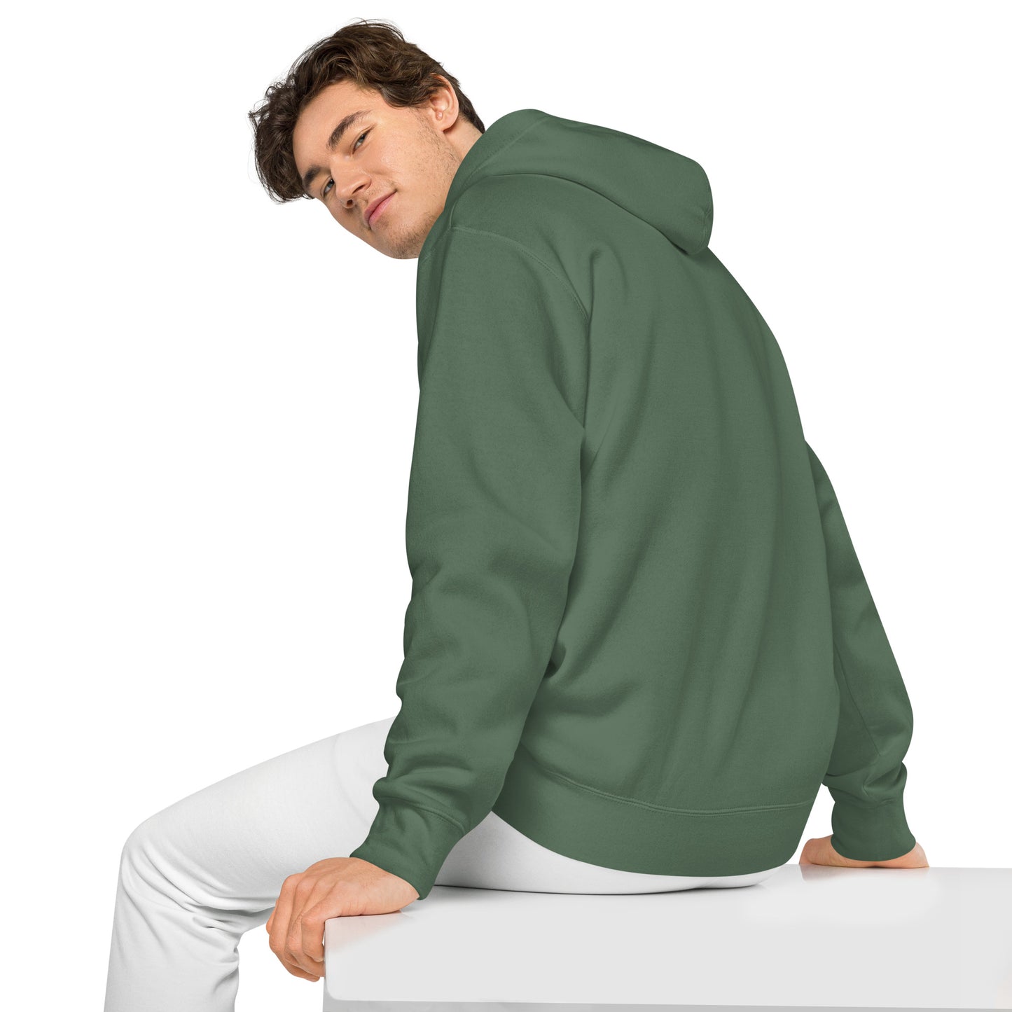 MINERS EMBROIDERED UNISEX PIGMENT DYED HOODIE