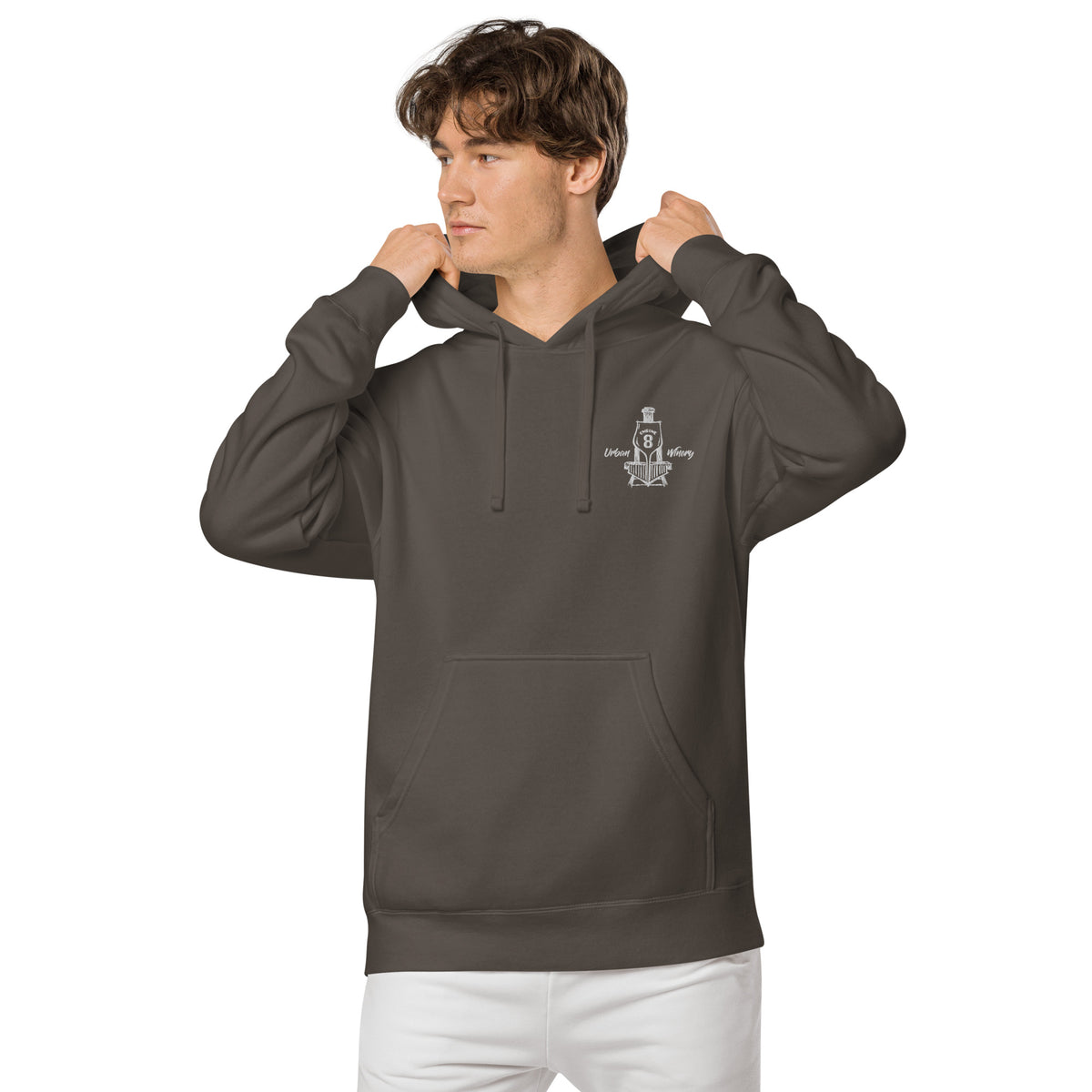 ENGINE 8 UNISEX PIGMENT-DYED HOODIE