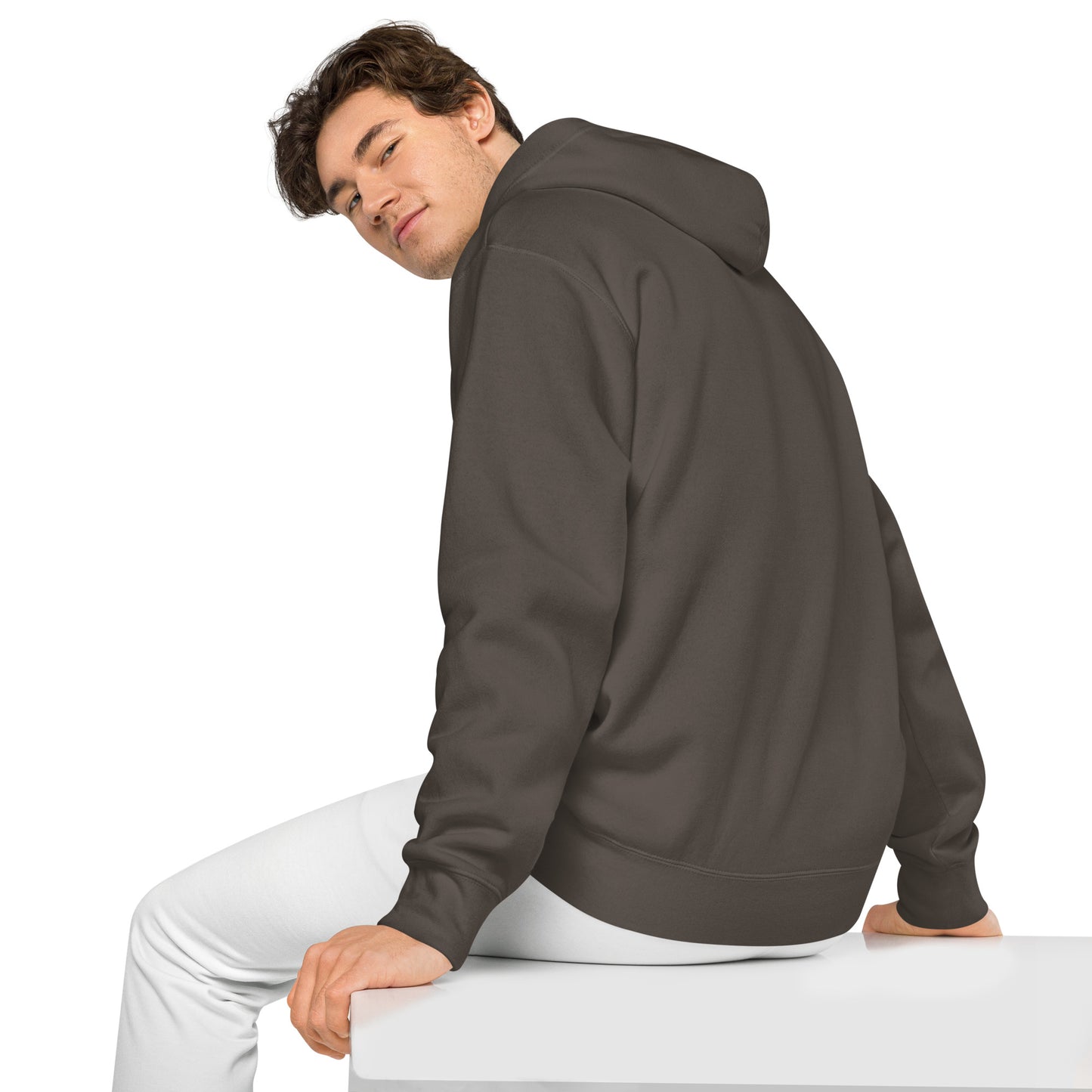 MINERS EMBROIDERED UNISEX PIGMENT DYED HOODIE
