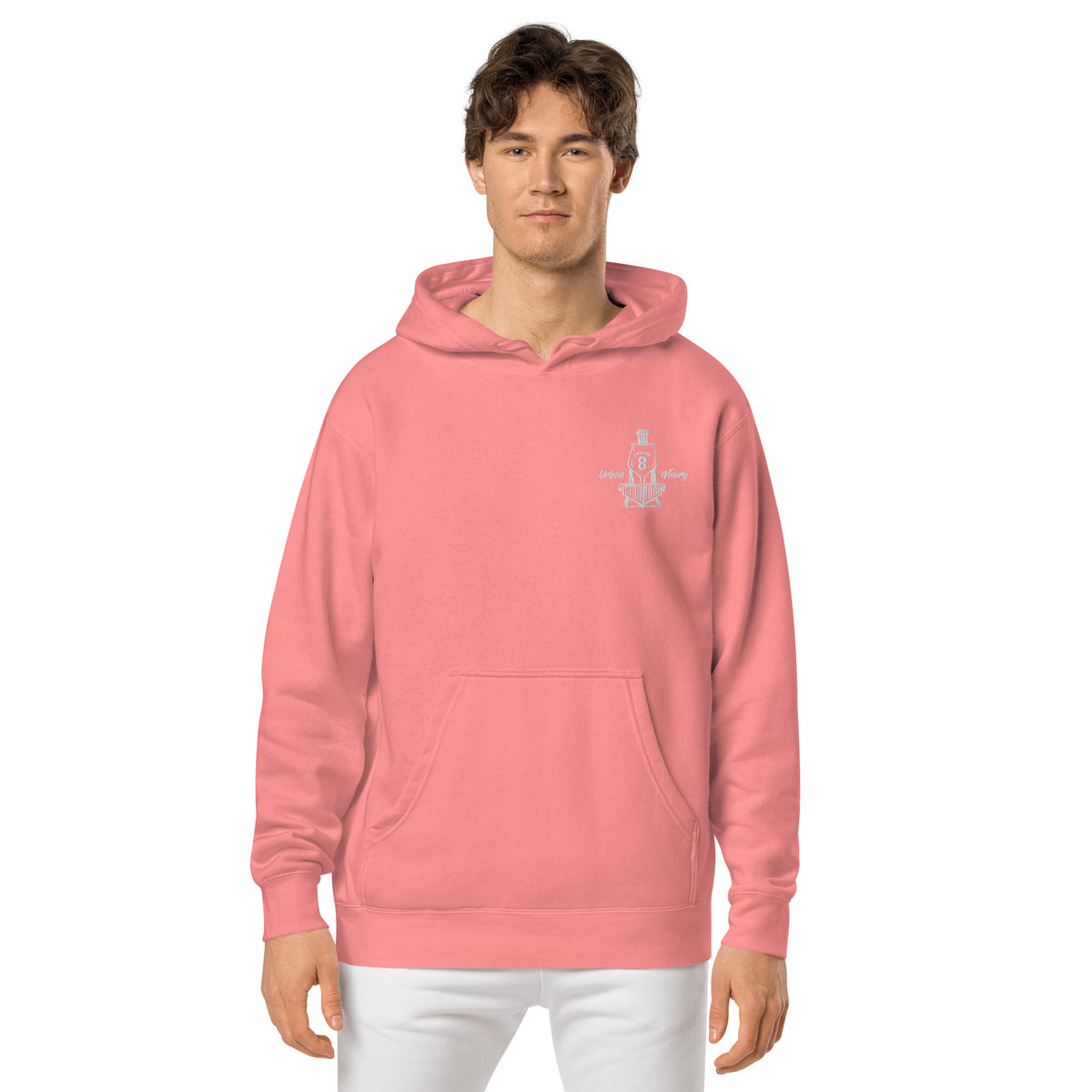 ENGINE 8 UNISEX PIGMENT-DYED HOODIE
