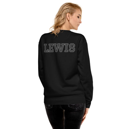 GRIZZLIES BLACKOUT UNISEX CREWNECK SWEATSHIRT