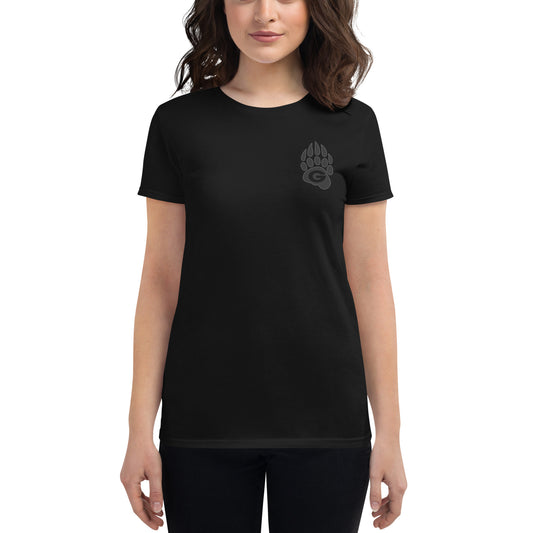 GRIZZLIES BLACKOUT WOMENS T SHIRT