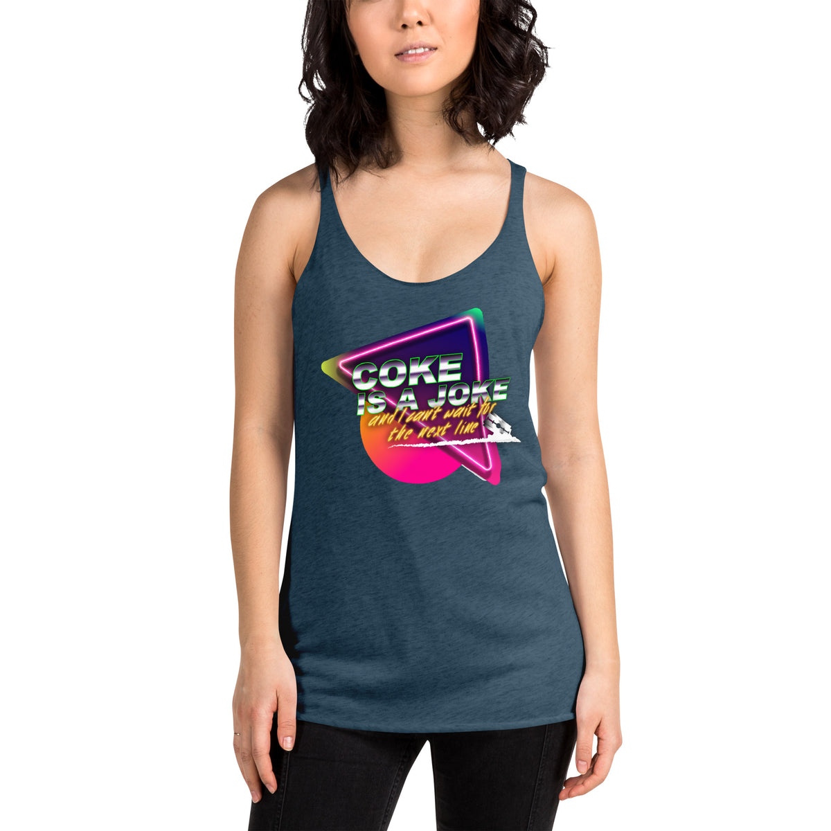 Team PP Coke is a Joke Women's Racerback Tank