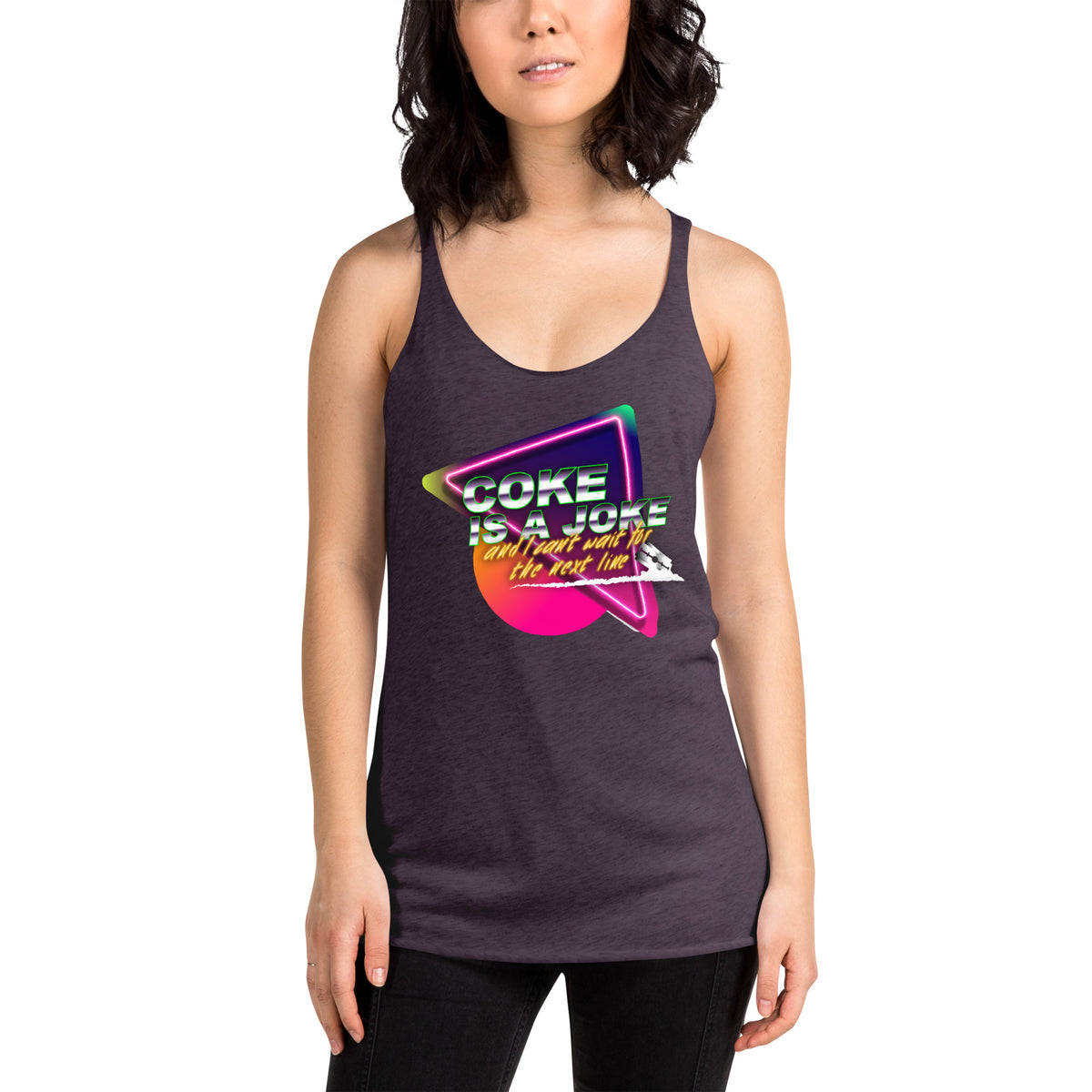 Team PP Coke is a Joke Women's Racerback Tank