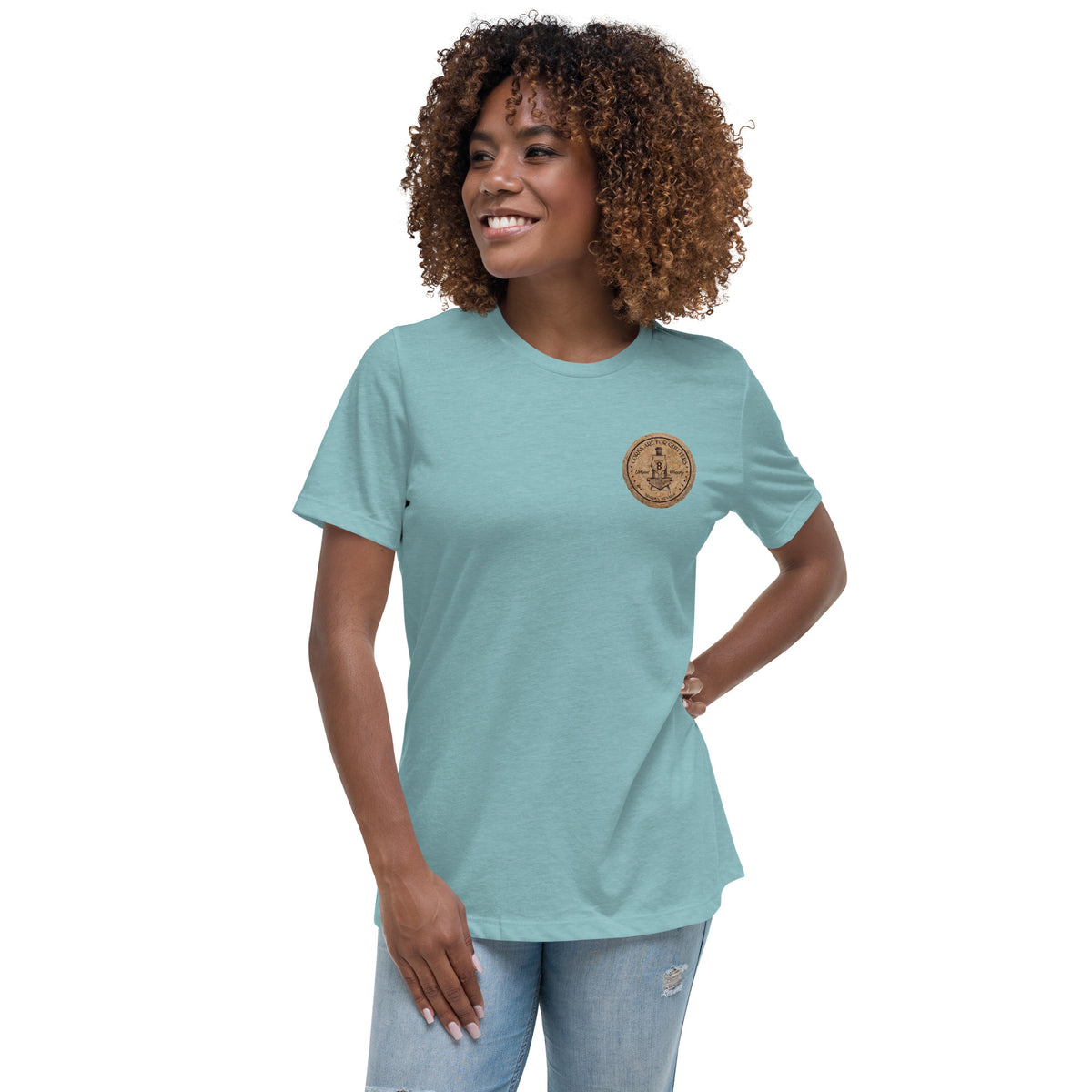 ENGINE 8 CORKS ARE FOR QUITTERS WOMEN'S TEE