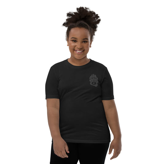 GRIZZLIES BLACKOUT YOUTH T SHIRT