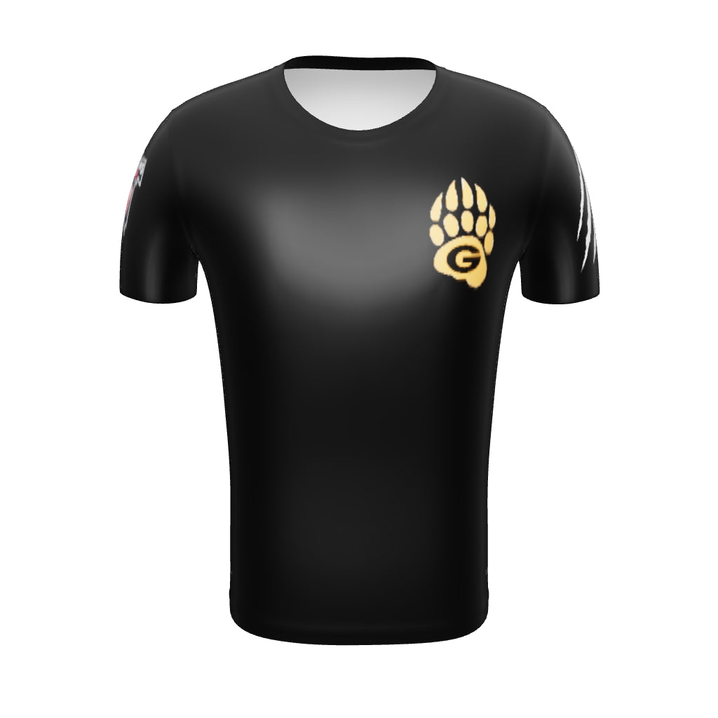 Custom 10U Grizzlies Men's Athletic T-shirt