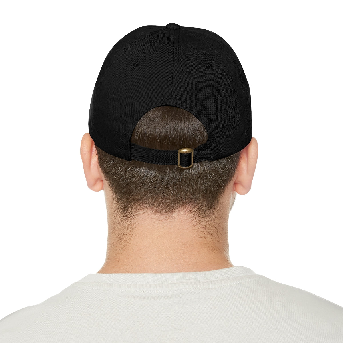 Coral Academy Dad Hat with Leather Patch
