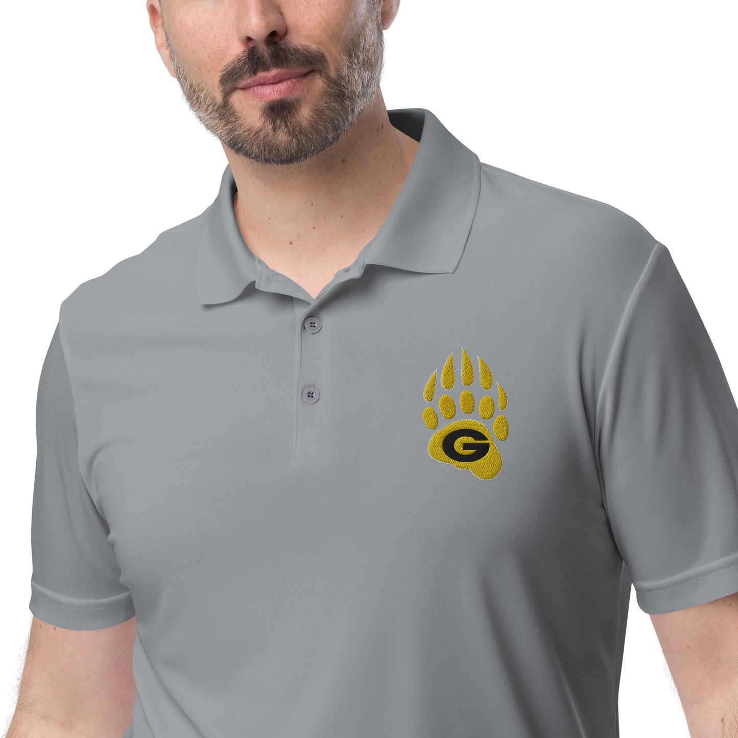 10U Grizzlies Embroidered Adidas Performance Polo Shirt