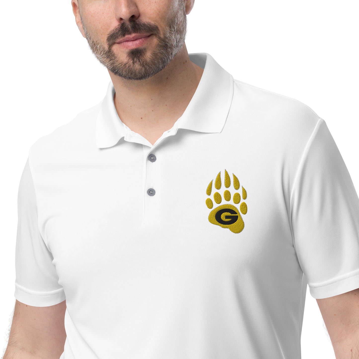 10U Grizzlies Embroidered Adidas Performance Polo Shirt