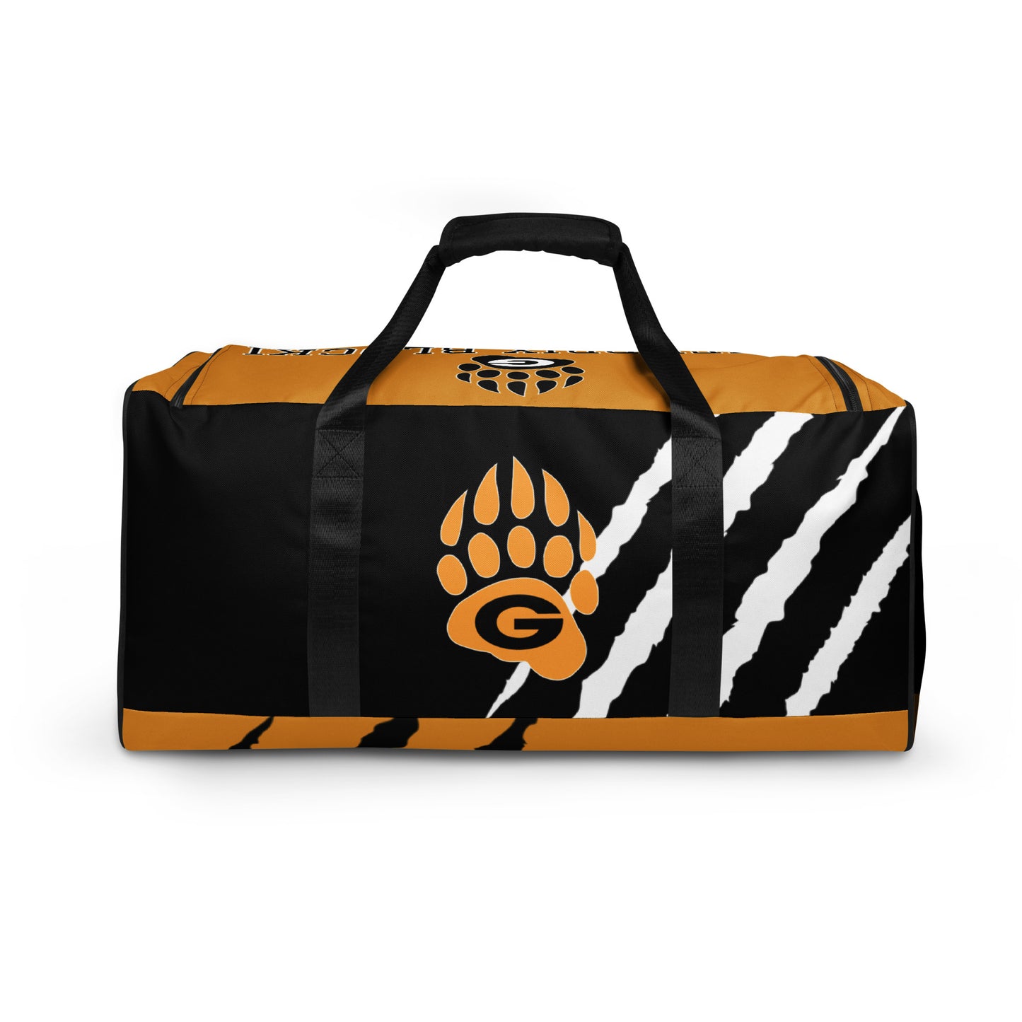 Custom 10U Grizzlies Sublimated Duffle Bag