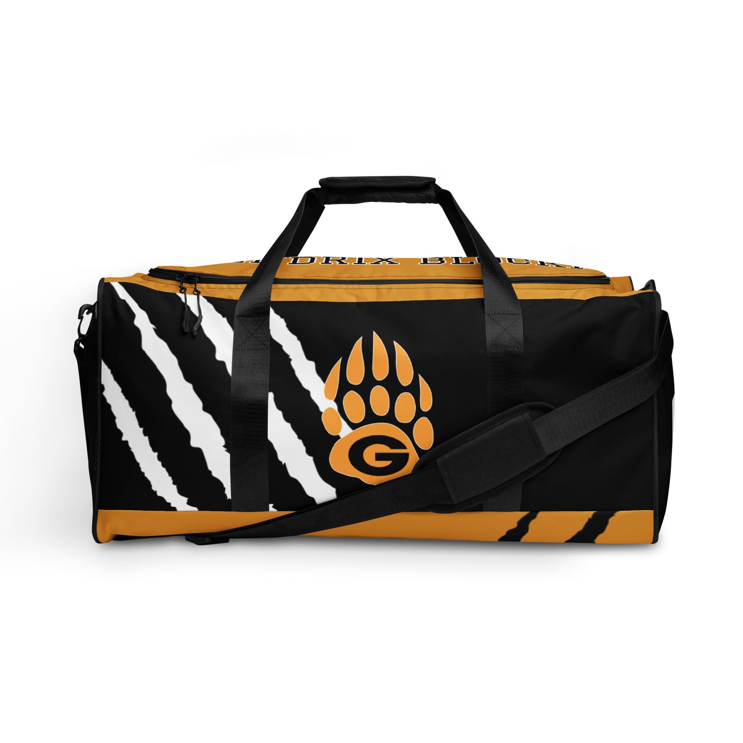 Custom 10U Grizzlies Sublimated Duffle Bag