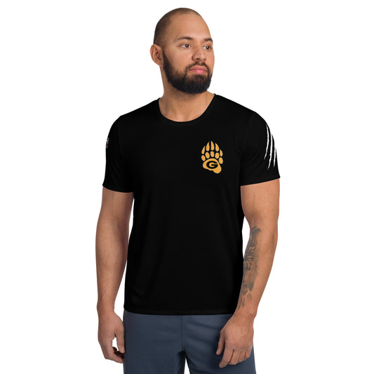 Custom 10U Grizzlies Men's Athletic T-shirt