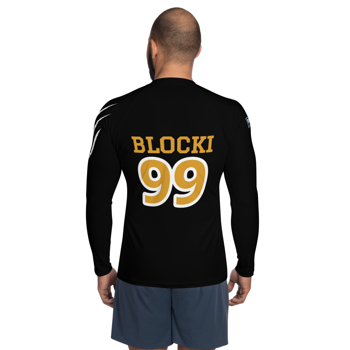 Custom 10U Grizzlies Sublimated Men's Rash Guard