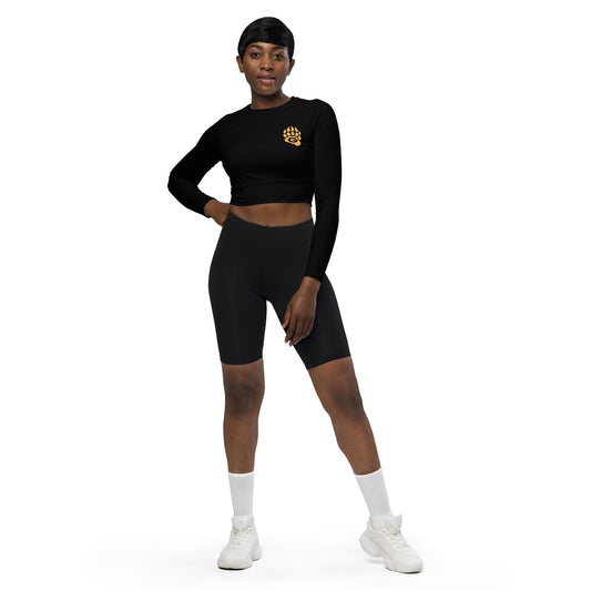 10U Grizzlies Women's Recycled Long-Sleeve Crop Top
