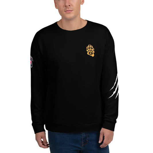 Custom 10U Grizzlies Sublimated Crew Sweatshirt