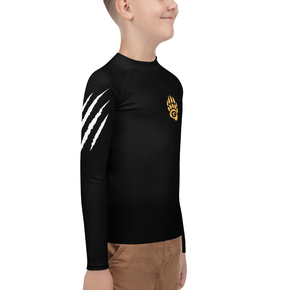 Custom 10U Grizzlies Sublimated Youth Rash Guard