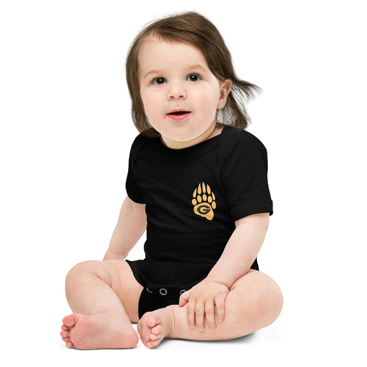 Custom 10U Grizzlies Baby Short Sleeve One Piece