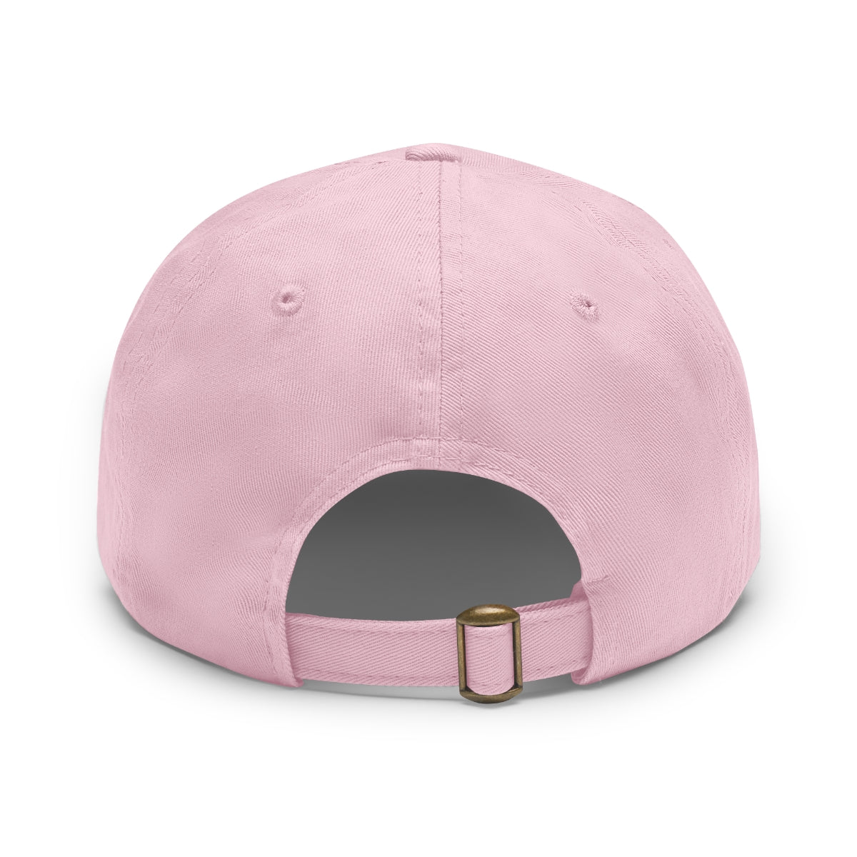 Coral Academy Dad Hat with Leather Patch