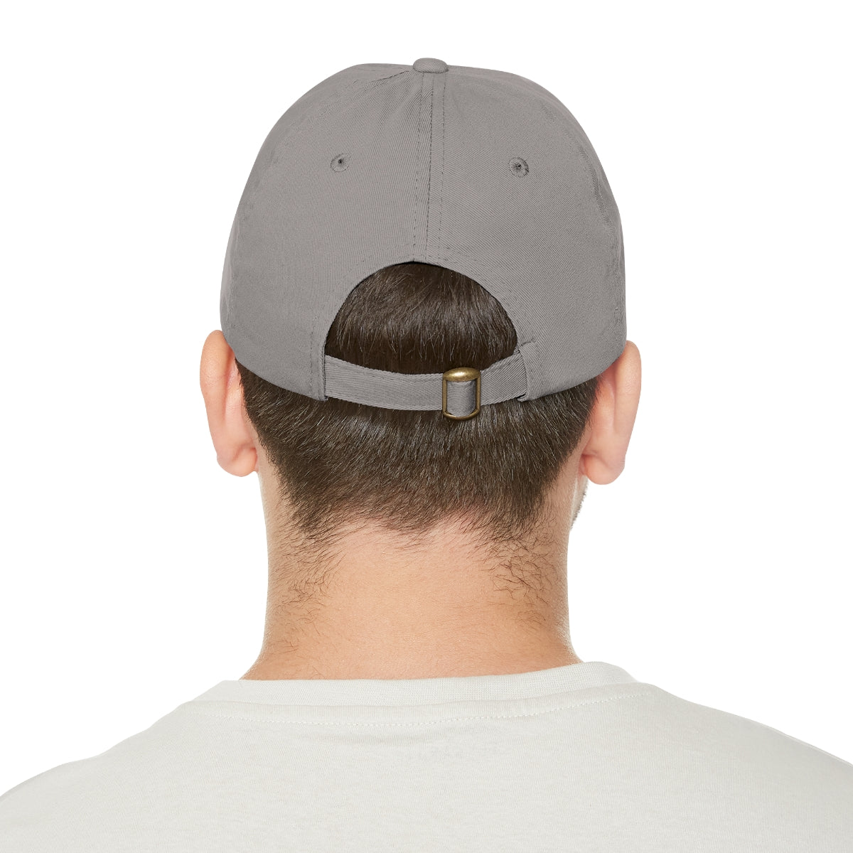 Coral Academy Dad Hat with Leather Patch
