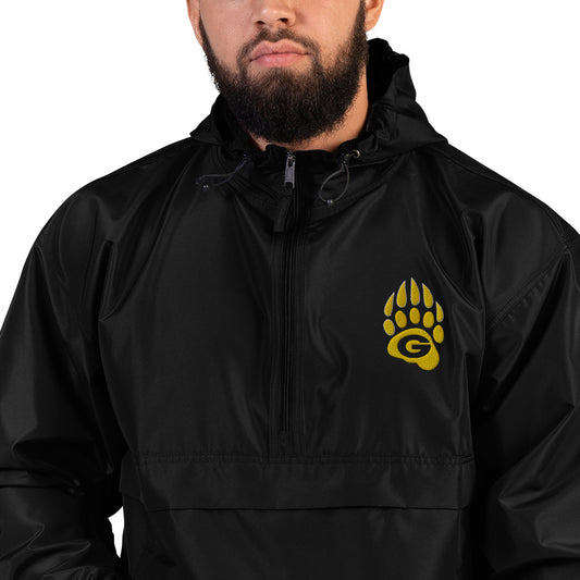 Embroidered 10U Grizzlies Champion Packable Jacket