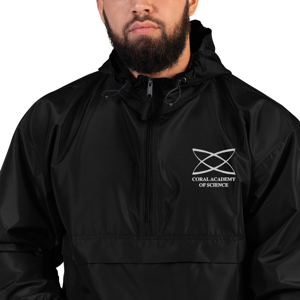 Coral Academy Embroidered Champion Packable Jacket