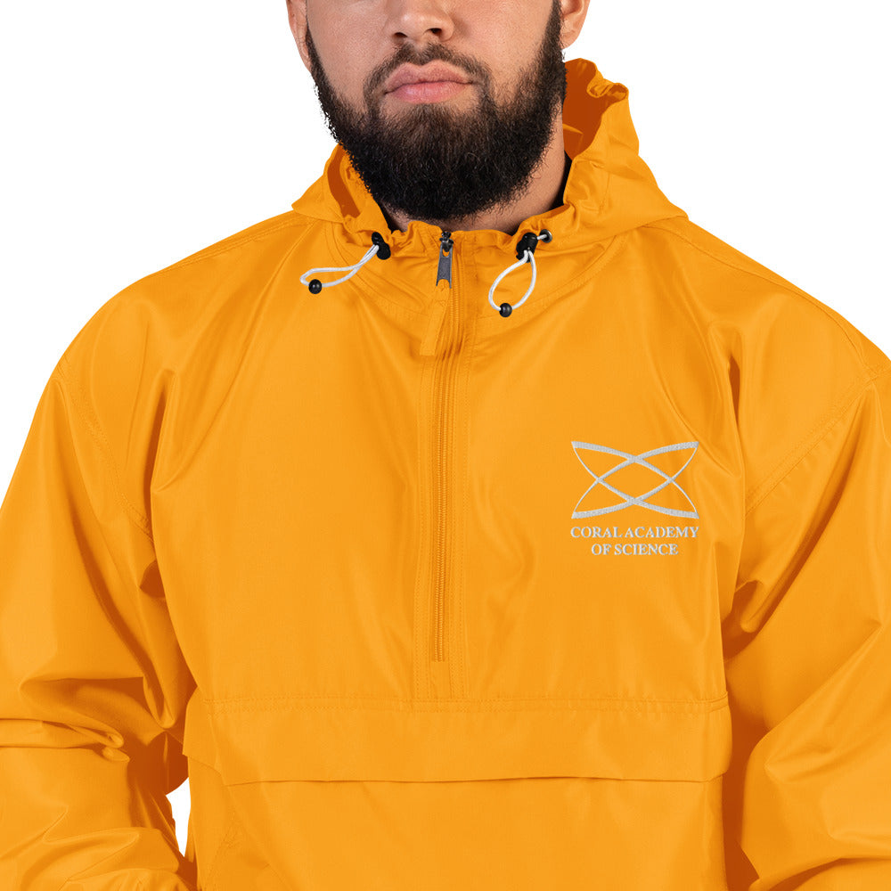 Coral Academy Embroidered Champion Packable Jacket